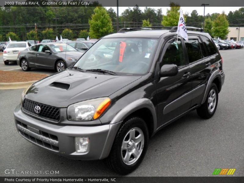 Graphite Gray Pearl / Gray 2003 Toyota RAV4