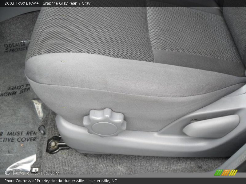 Graphite Gray Pearl / Gray 2003 Toyota RAV4