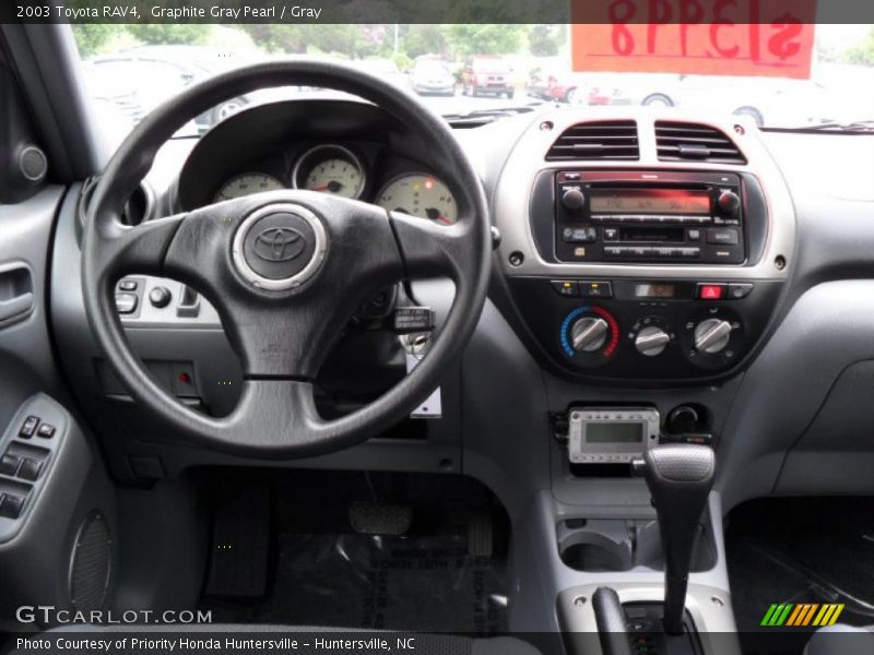 Graphite Gray Pearl / Gray 2003 Toyota RAV4