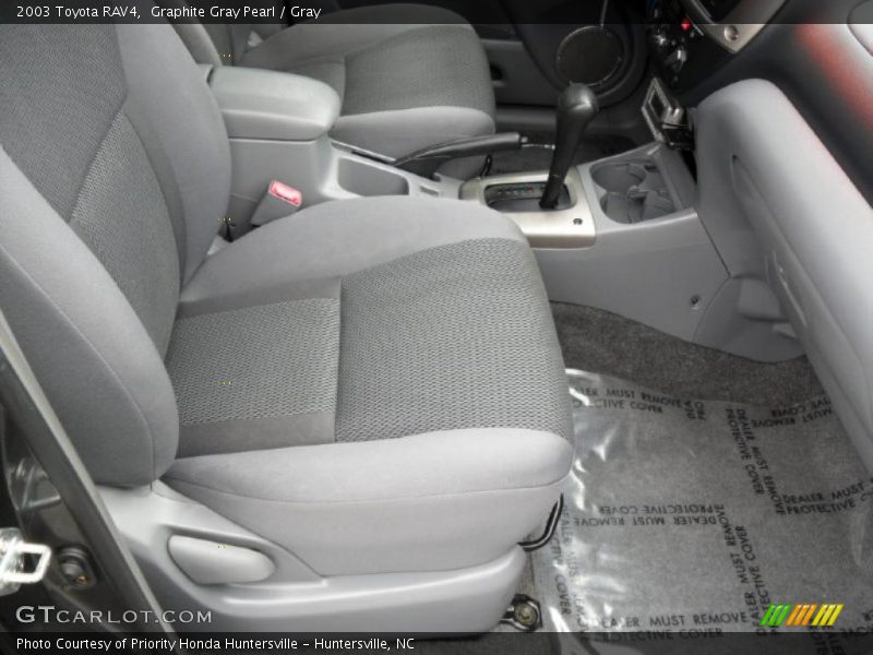 Graphite Gray Pearl / Gray 2003 Toyota RAV4