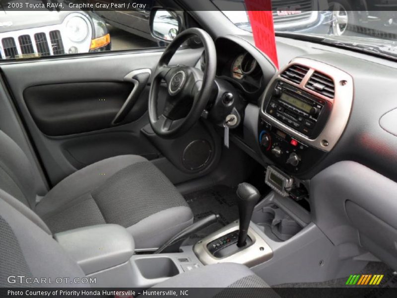 Graphite Gray Pearl / Gray 2003 Toyota RAV4