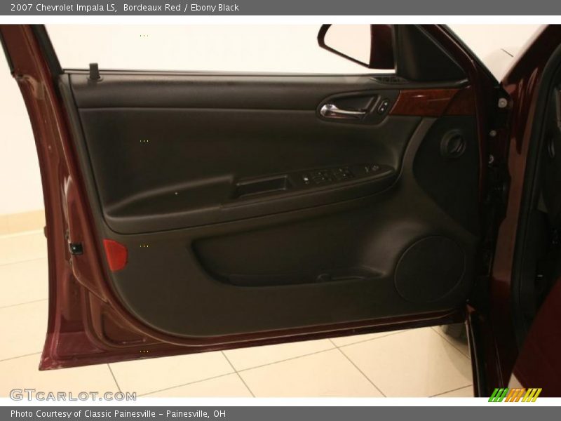 Bordeaux Red / Ebony Black 2007 Chevrolet Impala LS