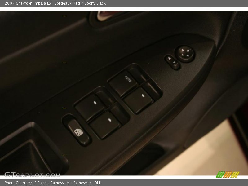 Bordeaux Red / Ebony Black 2007 Chevrolet Impala LS