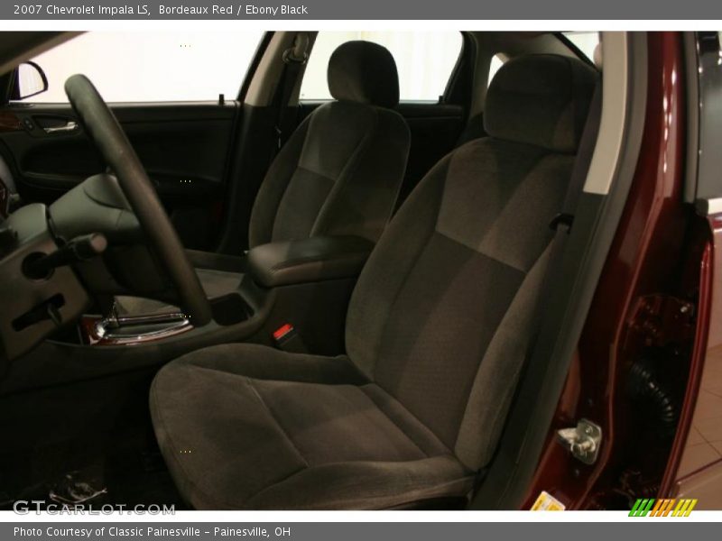 Bordeaux Red / Ebony Black 2007 Chevrolet Impala LS