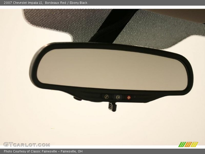 Bordeaux Red / Ebony Black 2007 Chevrolet Impala LS
