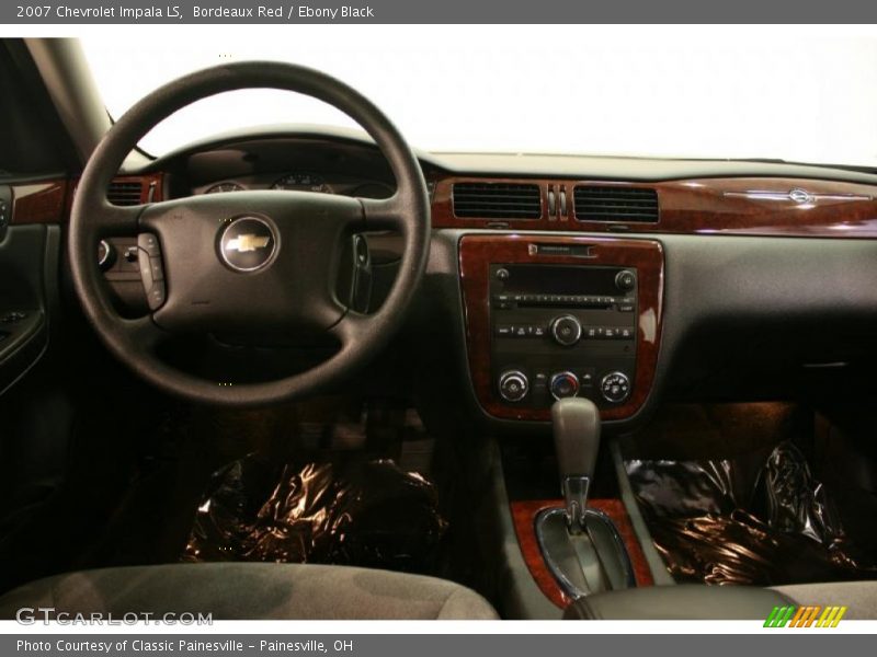 Bordeaux Red / Ebony Black 2007 Chevrolet Impala LS