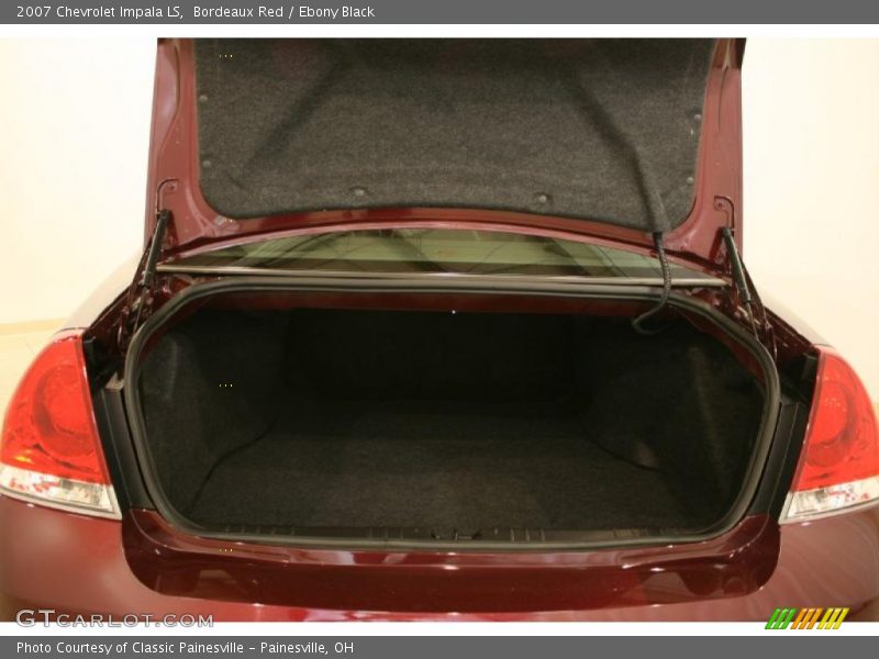 Bordeaux Red / Ebony Black 2007 Chevrolet Impala LS