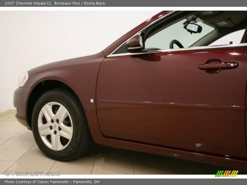Bordeaux Red / Ebony Black 2007 Chevrolet Impala LS