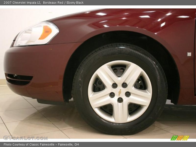 Bordeaux Red / Ebony Black 2007 Chevrolet Impala LS