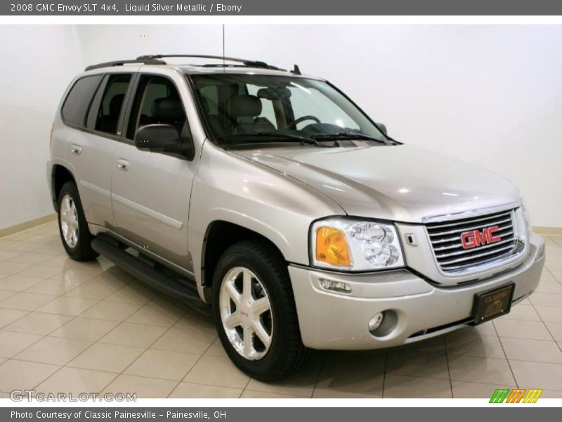 Liquid Silver Metallic / Ebony 2008 GMC Envoy SLT 4x4