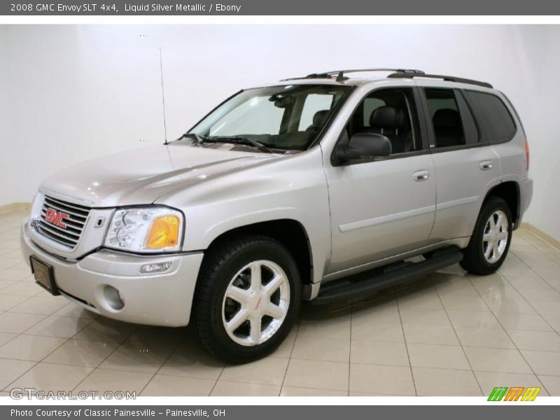 Liquid Silver Metallic / Ebony 2008 GMC Envoy SLT 4x4