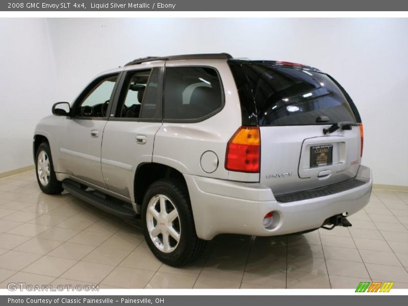 Liquid Silver Metallic / Ebony 2008 GMC Envoy SLT 4x4