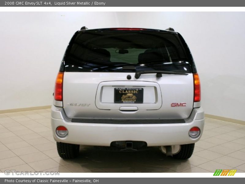 Liquid Silver Metallic / Ebony 2008 GMC Envoy SLT 4x4