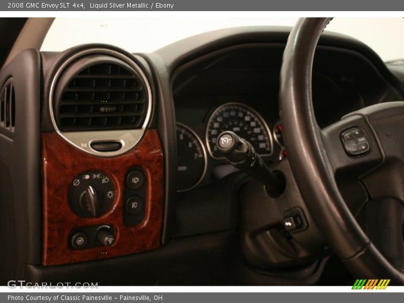 Liquid Silver Metallic / Ebony 2008 GMC Envoy SLT 4x4