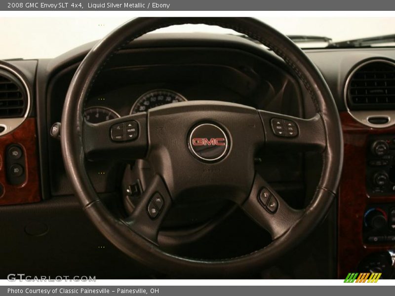 Liquid Silver Metallic / Ebony 2008 GMC Envoy SLT 4x4