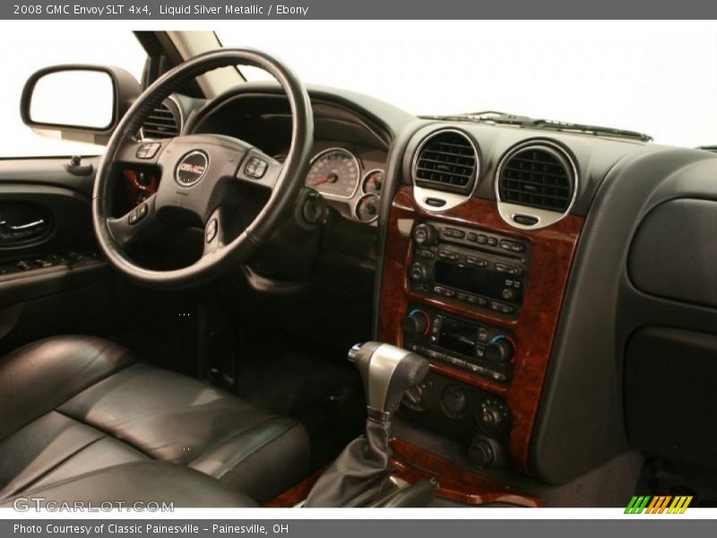 Liquid Silver Metallic / Ebony 2008 GMC Envoy SLT 4x4