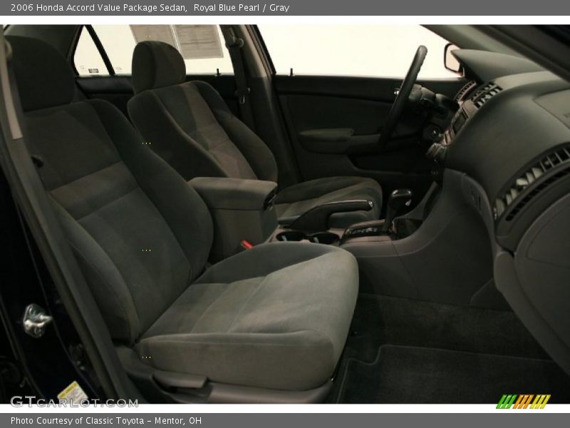 Royal Blue Pearl / Gray 2006 Honda Accord Value Package Sedan
