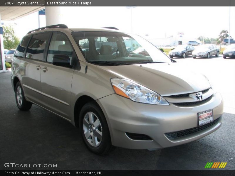 Desert Sand Mica / Taupe 2007 Toyota Sienna LE