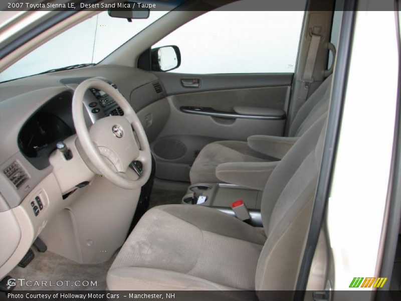 Desert Sand Mica / Taupe 2007 Toyota Sienna LE