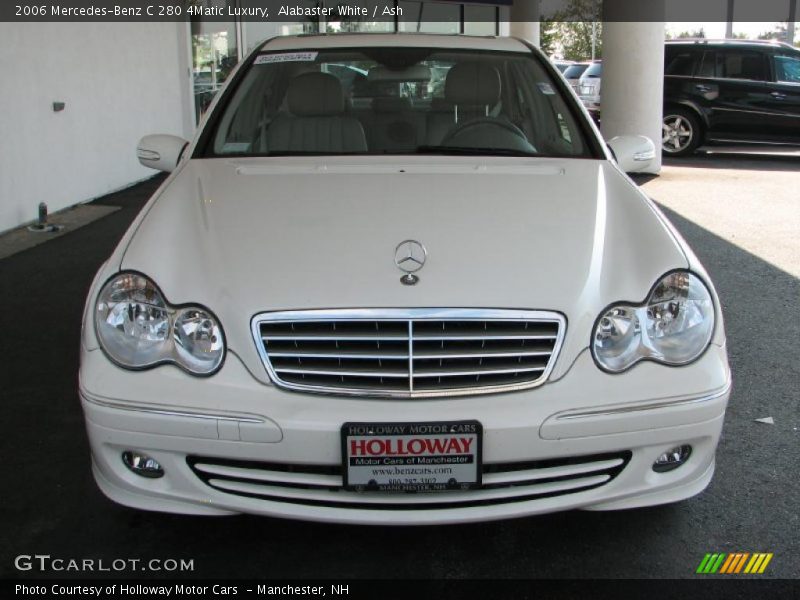 Alabaster White / Ash 2006 Mercedes-Benz C 280 4Matic Luxury