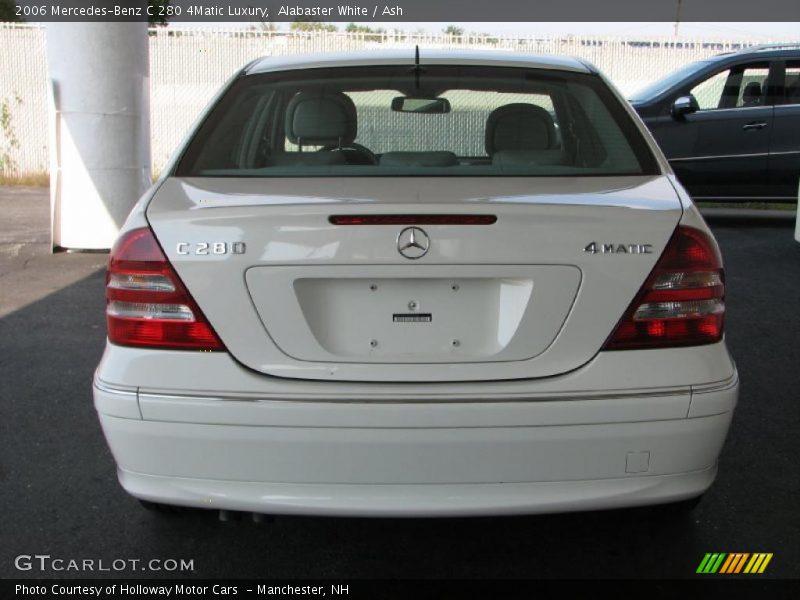 Alabaster White / Ash 2006 Mercedes-Benz C 280 4Matic Luxury