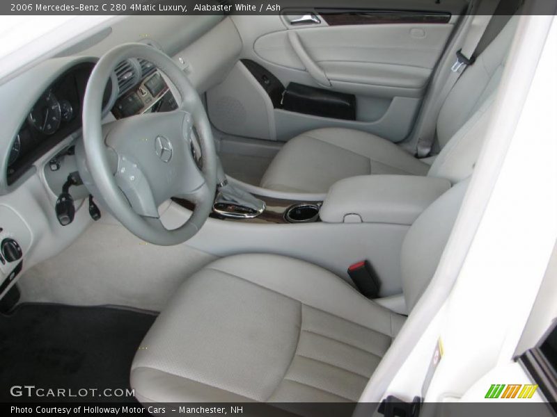 Alabaster White / Ash 2006 Mercedes-Benz C 280 4Matic Luxury