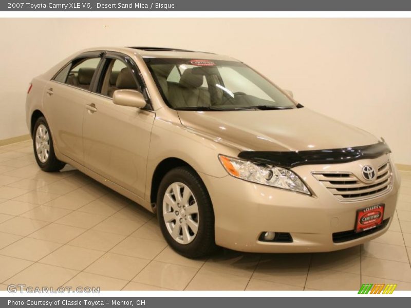 Desert Sand Mica / Bisque 2007 Toyota Camry XLE V6