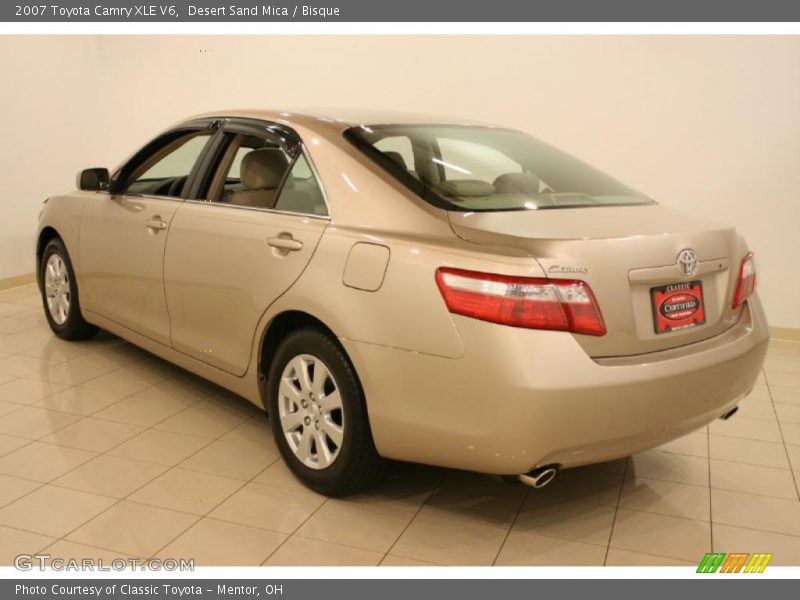 Desert Sand Mica / Bisque 2007 Toyota Camry XLE V6