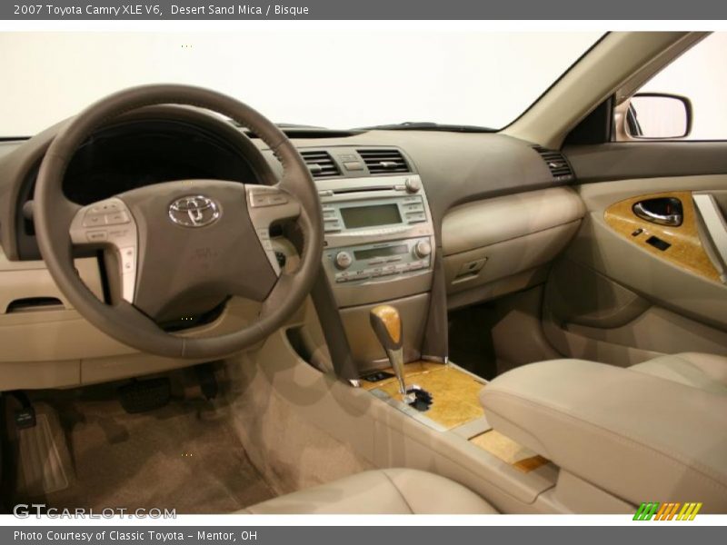 Desert Sand Mica / Bisque 2007 Toyota Camry XLE V6