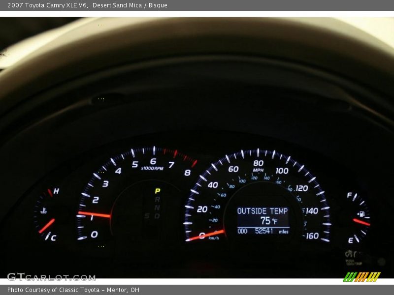 Desert Sand Mica / Bisque 2007 Toyota Camry XLE V6
