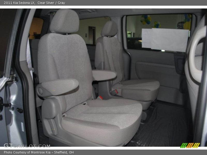 Clear Silver / Gray 2011 Kia Sedona LX