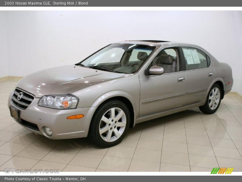 Sterling Mist / Blond 2003 Nissan Maxima GLE