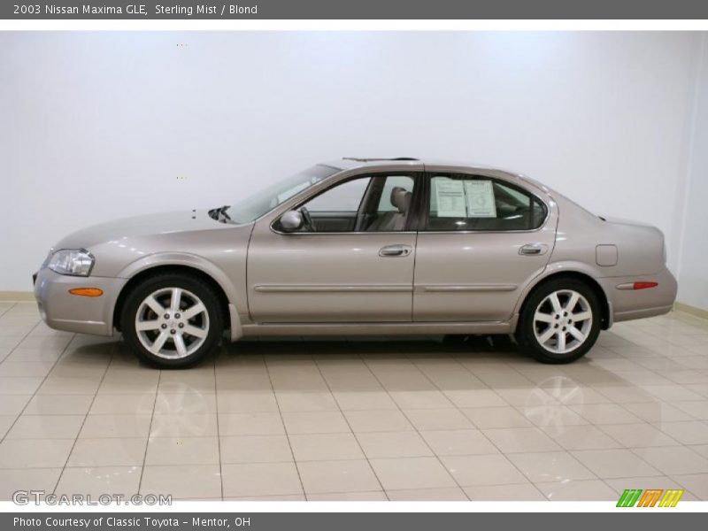 Sterling Mist / Blond 2003 Nissan Maxima GLE