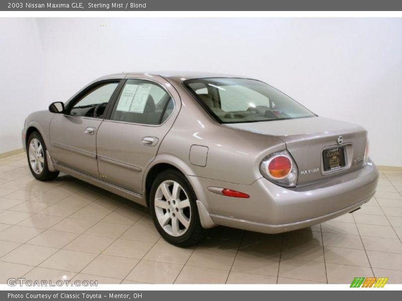 Sterling Mist / Blond 2003 Nissan Maxima GLE