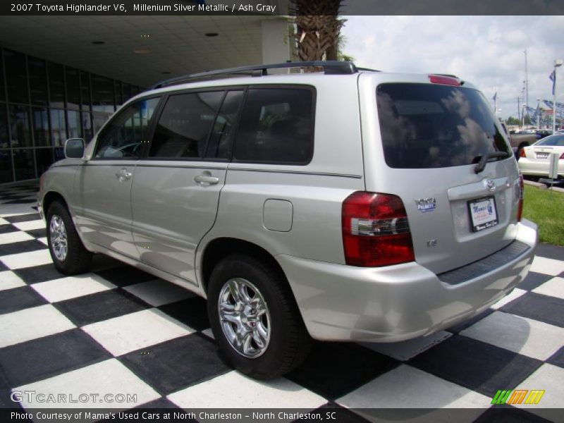 Millenium Silver Metallic / Ash Gray 2007 Toyota Highlander V6