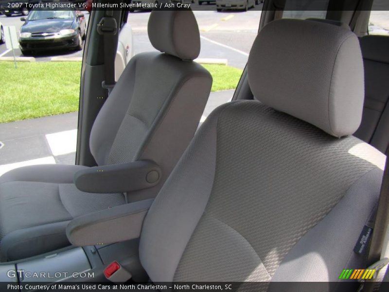 Millenium Silver Metallic / Ash Gray 2007 Toyota Highlander V6