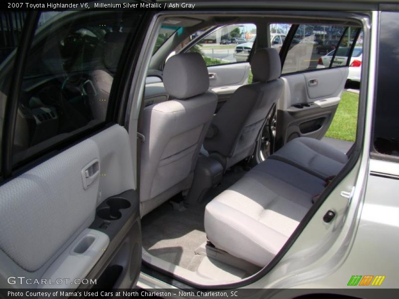 Millenium Silver Metallic / Ash Gray 2007 Toyota Highlander V6