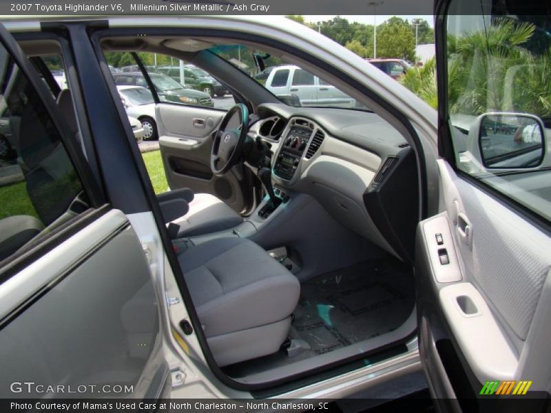 Millenium Silver Metallic / Ash Gray 2007 Toyota Highlander V6