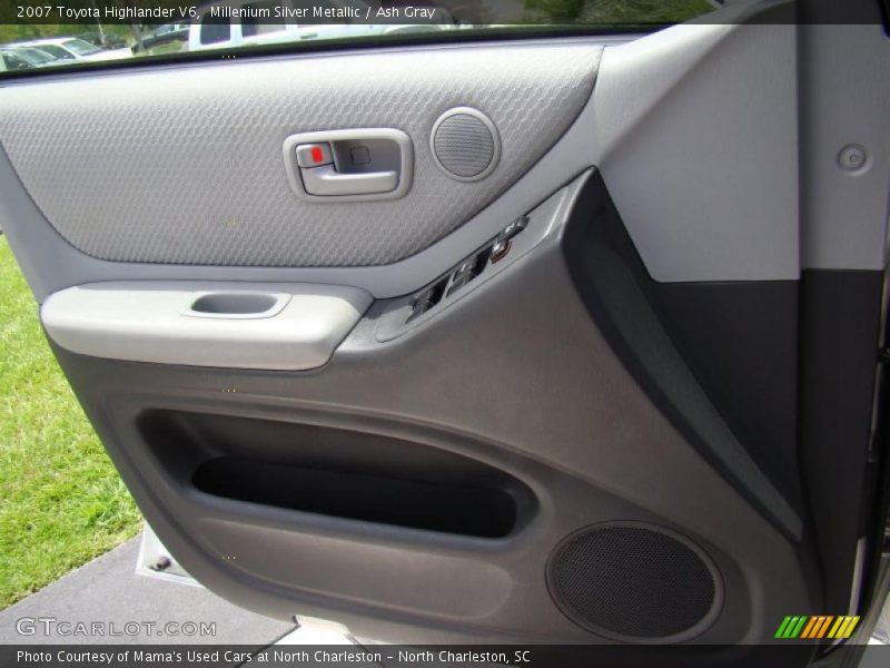 Millenium Silver Metallic / Ash Gray 2007 Toyota Highlander V6