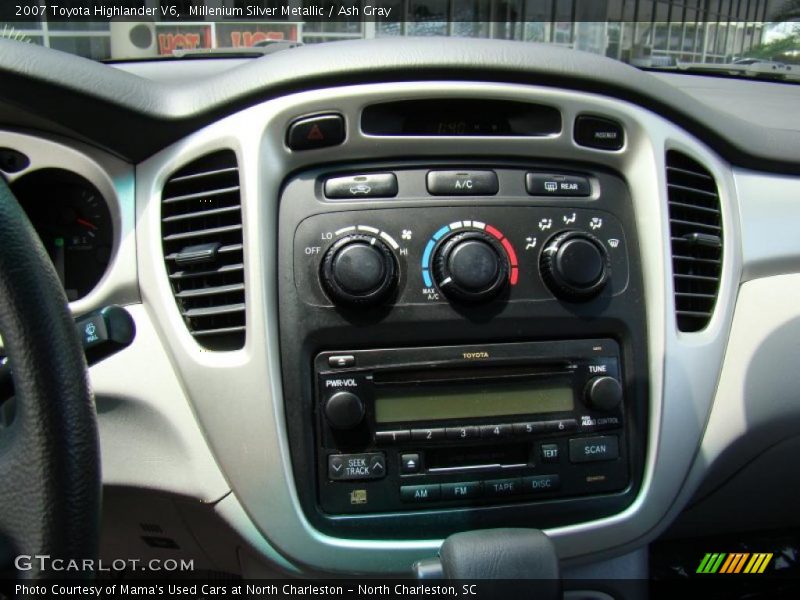 Millenium Silver Metallic / Ash Gray 2007 Toyota Highlander V6