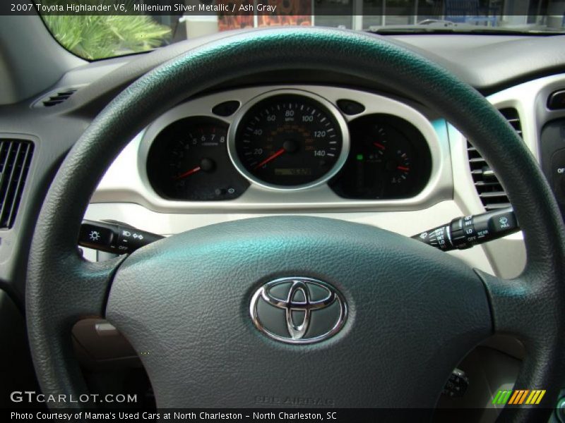 Millenium Silver Metallic / Ash Gray 2007 Toyota Highlander V6
