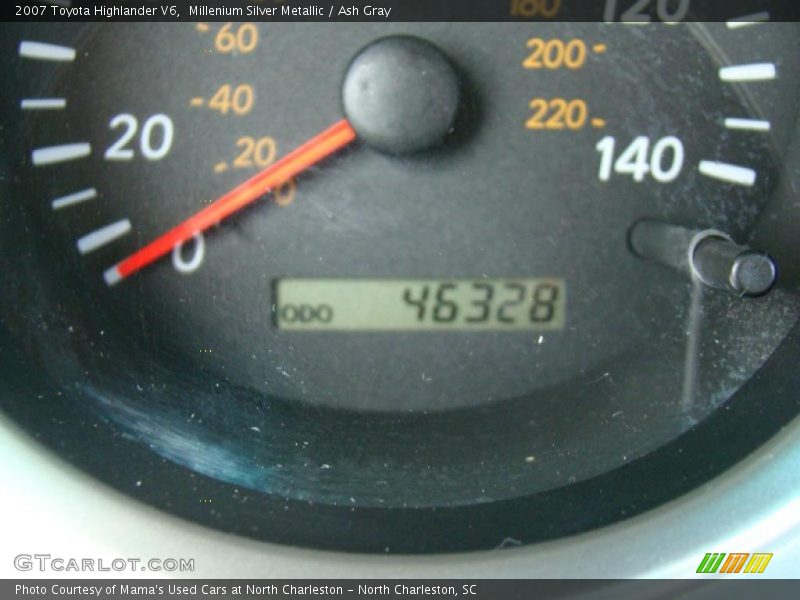Millenium Silver Metallic / Ash Gray 2007 Toyota Highlander V6