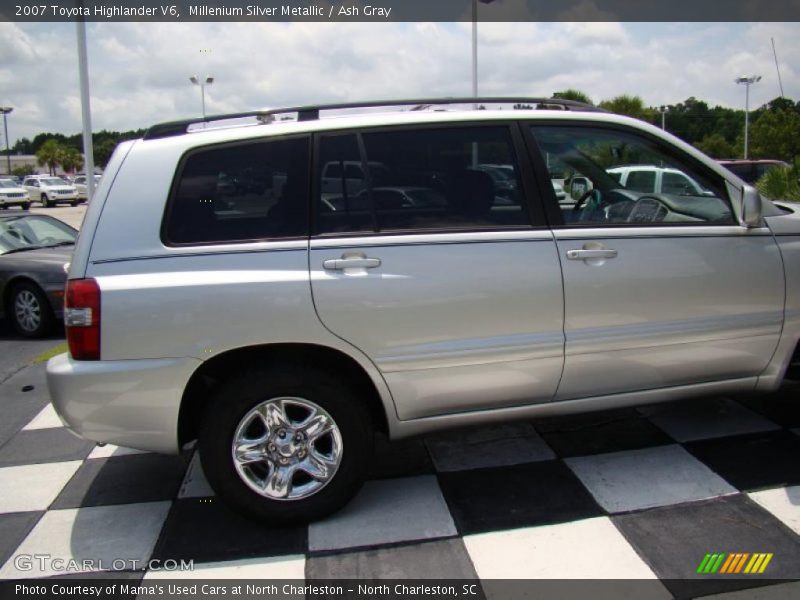 Millenium Silver Metallic / Ash Gray 2007 Toyota Highlander V6