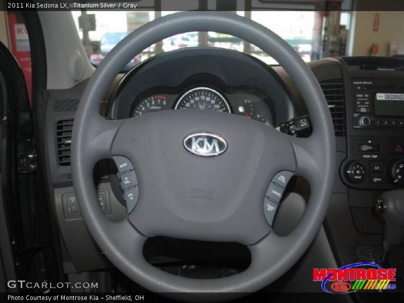 Titanium Silver / Gray 2011 Kia Sedona LX