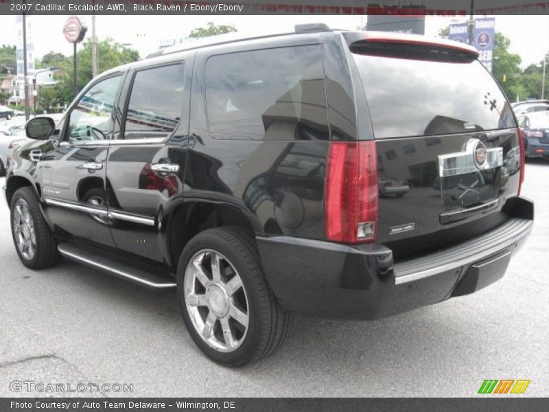 Black Raven / Ebony/Ebony 2007 Cadillac Escalade AWD