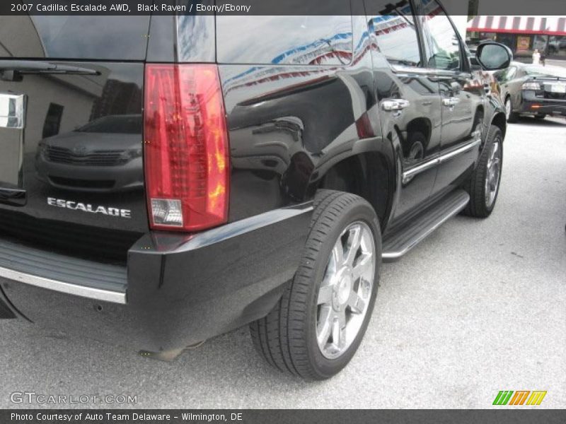 Black Raven / Ebony/Ebony 2007 Cadillac Escalade AWD