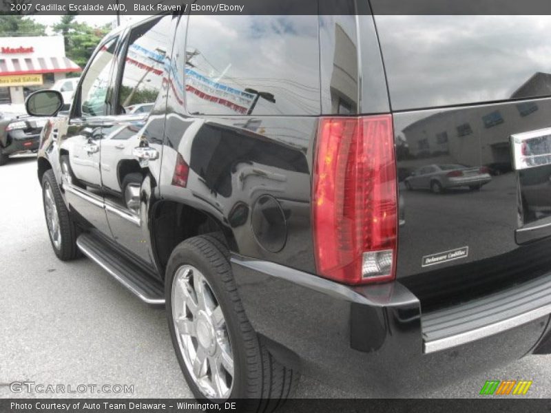 Black Raven / Ebony/Ebony 2007 Cadillac Escalade AWD