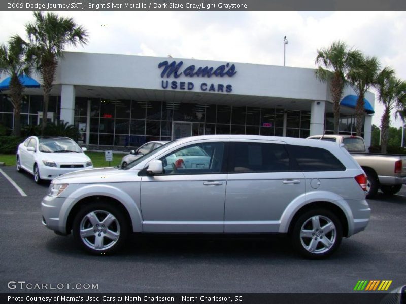 Bright Silver Metallic / Dark Slate Gray/Light Graystone 2009 Dodge Journey SXT
