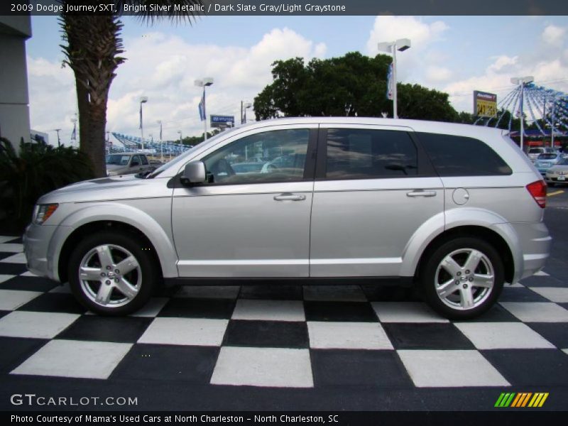 Bright Silver Metallic / Dark Slate Gray/Light Graystone 2009 Dodge Journey SXT
