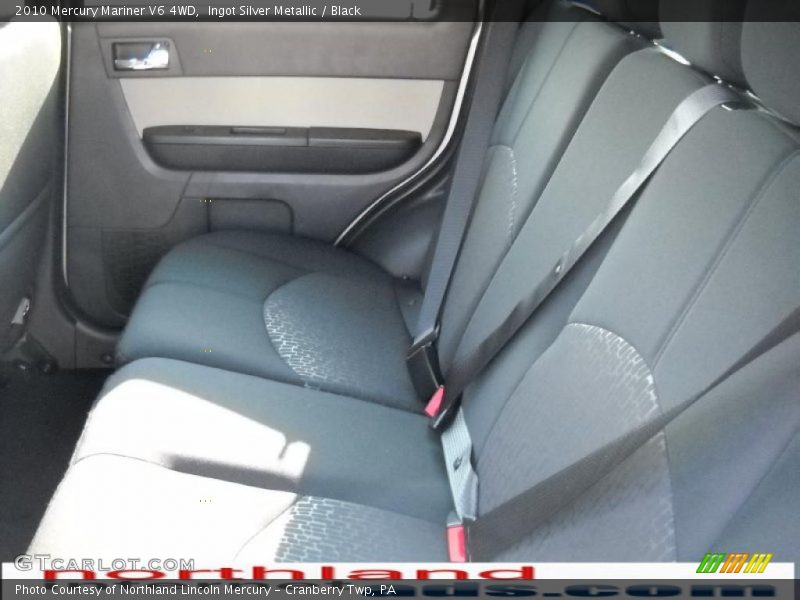 Ingot Silver Metallic / Black 2010 Mercury Mariner V6 4WD